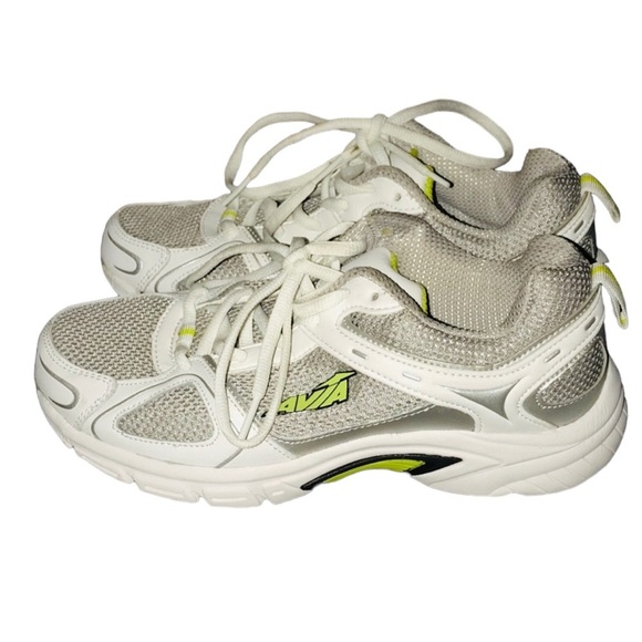 AVIA Athletic‎ Shoes A5024 Yellow White Running Walking Size 6.5 - Picture 4 of 7